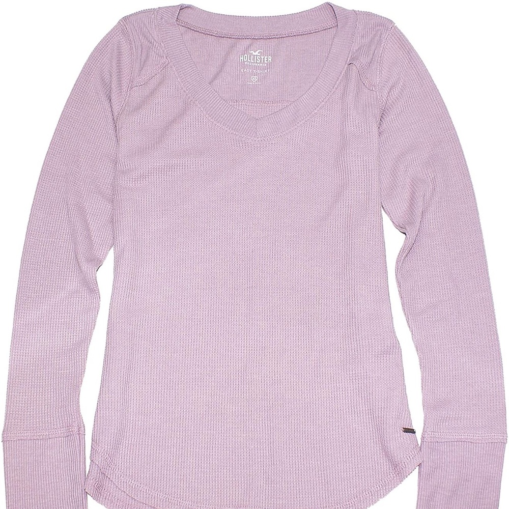 hollister waffle tee